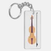 Violin Sleutelhanger (Voorkant Links)