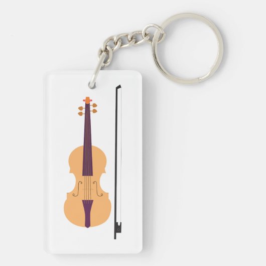 Violin Sleutelhanger (achterkant)