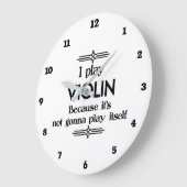 Violin - Speel zelf grappige deco-muziek Grote Klok (Hoek)