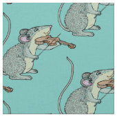 Violin-speelmuis Stof (Close Up)