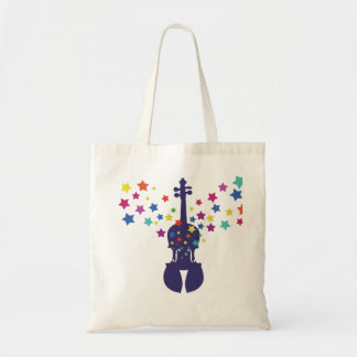 Violin Star Canvas tas