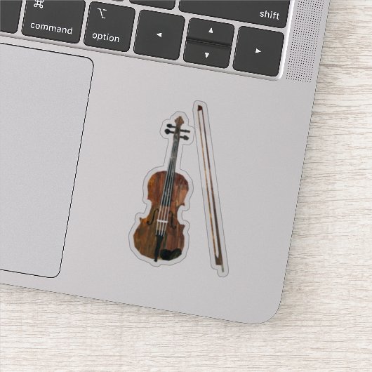 Violin Sticker (Detail)