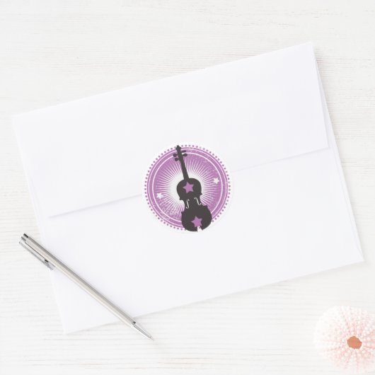 Violin Sticker (Envelop)