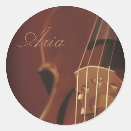 Violin Sticker (Voorkant)