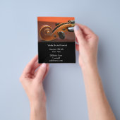 Violin string instrument Overweging muziekprestati Flyer (Hand)