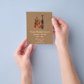 Violin string instrument Overweging muziekprestati Flyer (Hand)