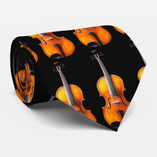 Violin Stropdas (Opgerold)