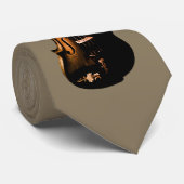 VIOLIN-STROPDAS-ON-TAN STROPDAS (Opgerold)