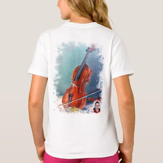 Violín T-shirt (Achterkant)