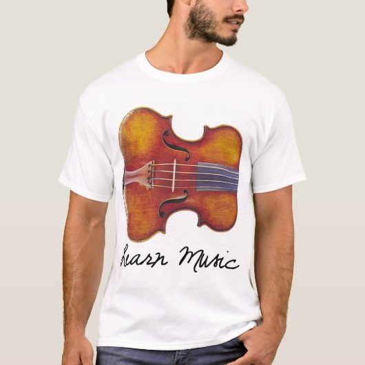 Violin T-shirt (Voorkant)