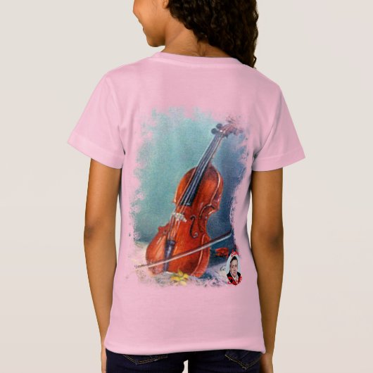 Violín T-shirt (Achterkant)