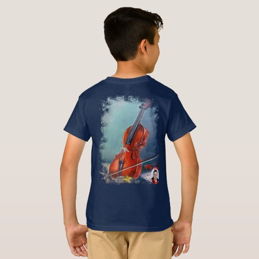 Violín T-shirt (Achterkant volledig)