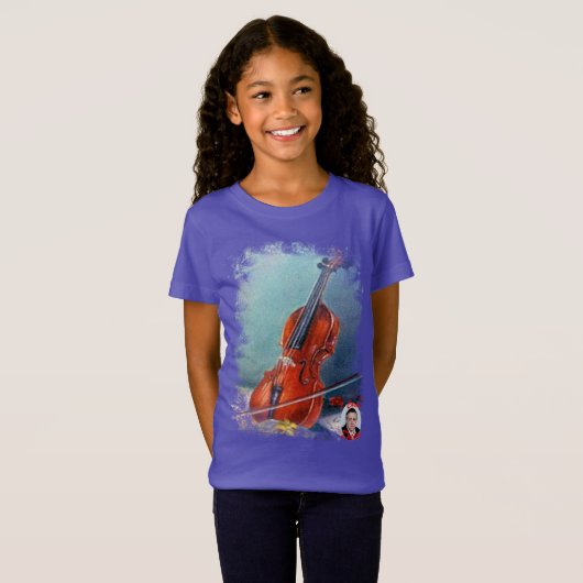 Violín T-shirt (Voorkant volledig)