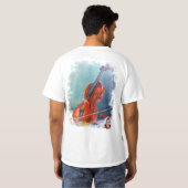 Violín T-shirt (Achterkant volledig)
