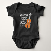 Violin T-Shirt - Funny Smart Violinist Play (Voorkant)