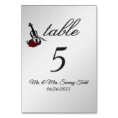 Violin tabelnummer kaart (Voorkant)