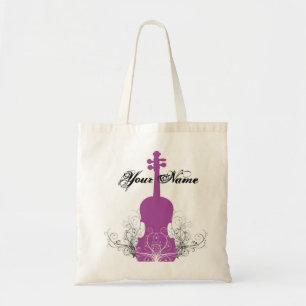 Violin Tas Magenta met Swirls