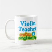 Violin Teacher Extraordinaire Gift Idee Koffiemok (Links)