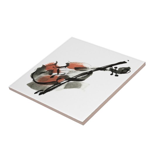 Violin Tegeltje (Zijkant)