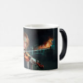 Violin tegen brand magische mok (Voorkant rechts)