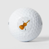 Violin tekening golfballen (Voorkant)