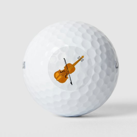 Violin tekening golfballen (Voorkant)