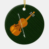 Violin tekening keramisch ornament (Voorkant)
