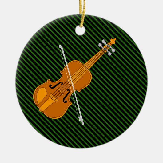 Violin tekening keramisch ornament (Voorkant)