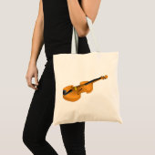 Violin Tote Bag (Voorkant (product))
