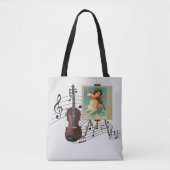 VIOLIN TOTE BAG (Voorkant)