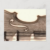 Violin, Viola, Cello? Briefkaart (Voorkant)