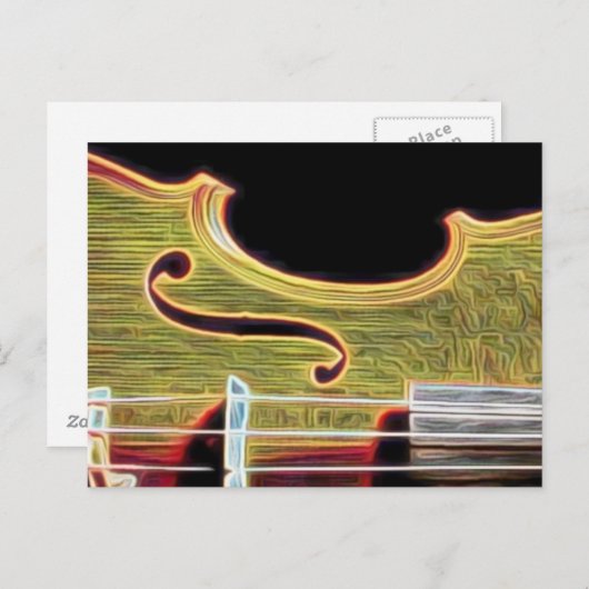 Violin, Viola, Cello? Briefkaart (Voorkant / Achterkant)