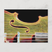 Violin, Viola, Cello? Briefkaart (Voorkant)