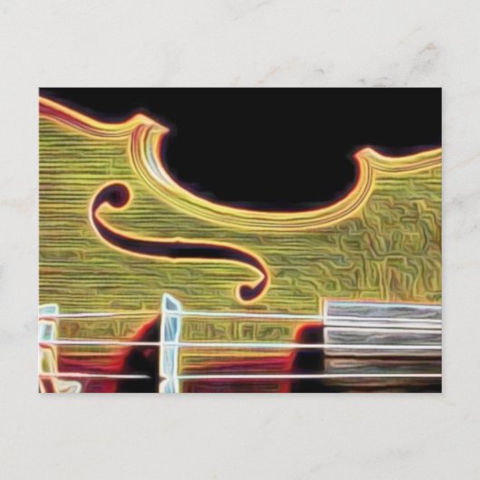 Violin, Viola, Cello? Briefkaart (Voorkant)