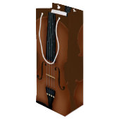 Violin Viola Detail klassieke muziek Wijn Cadeautas