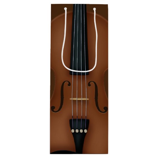 Violin Viola Detail klassieke muziek Wijn Cadeautas