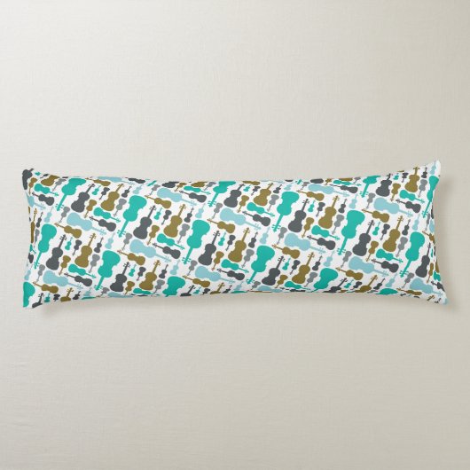 Violin Viola Music String Instrument Orchestra Lichaamskussen (Achterkant)