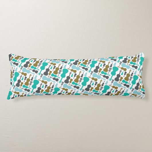 Violin Viola Music String Instrument Orchestra Lichaamskussen (Voorkant)