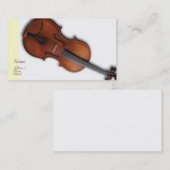 Violin Viola Profiel / Visitekaartje (Voorkant / Achterkant)