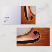 Violin/Viola Visitekaartje (Voorkant / Achterkant)