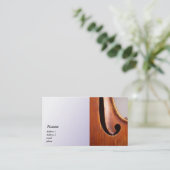 Violin/Viola Visitekaartje (Staand voorkant)