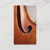 Violin/Viola Visitekaartje (Achterkant)