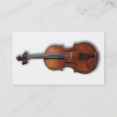 Violin/Viola Visitekaartje (Achterkant)