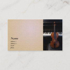 Violin/Viola Visitekaartje