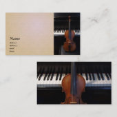 Violin/Viola Visitekaartje (Voorkant / Achterkant)