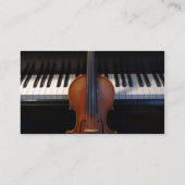 Violin/Viola Visitekaartje (Achterkant)