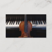 Violin/Viola Visitekaartje (Achterkant)