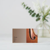 Violin/Viola Visitekaartje (Staand voorkant)