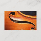 Violin/Viola Visitekaartje (Achterkant)
