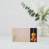 Violin/Viola Visitekaartje (Staand voorkant)